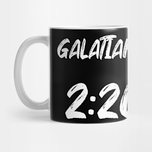 Galatians 2:20 Bible Verse Text Mug